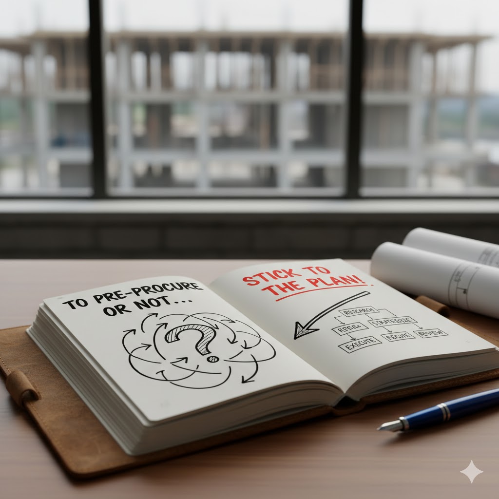 To Pre-Procure or Not… Stick to the Plan!